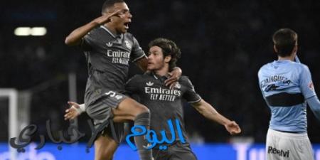 مبابي يحلق .. نتيجة اهداف مباراة ريال مدريد وسيلتا فيجو 2-1 اليوم في الدوري الإسباني