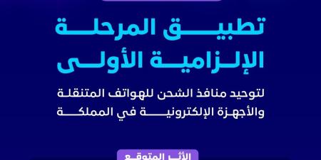 يناير 2025.. تطبيق قرار توحيد منافذ الشحن للهواتف والأجهزة الإلكترونية - اليوم الإخباري