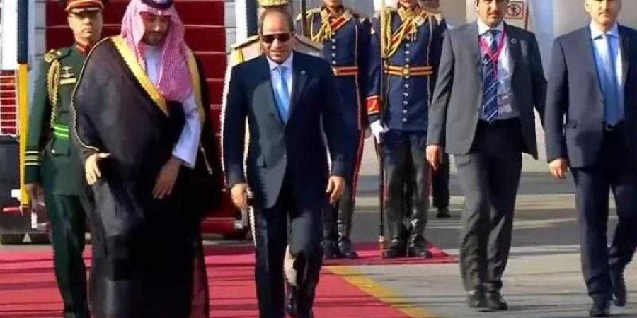 الرئيس السيسي يستقبل ولي العهد السعودي بمطار القاهرة - اليوم الإخباري